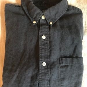 Cotton linen blend shirt